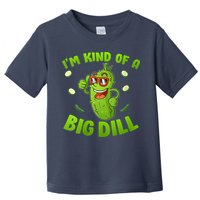 I'm Kind Of A Big Dill Pickle Cucumber Clothes VNeck Toddler T-Shirt