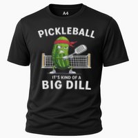 It's Kind Of A Big Dill Funny Gifts Pickleball Player Lover Cooling Performance Crew T-Shirt