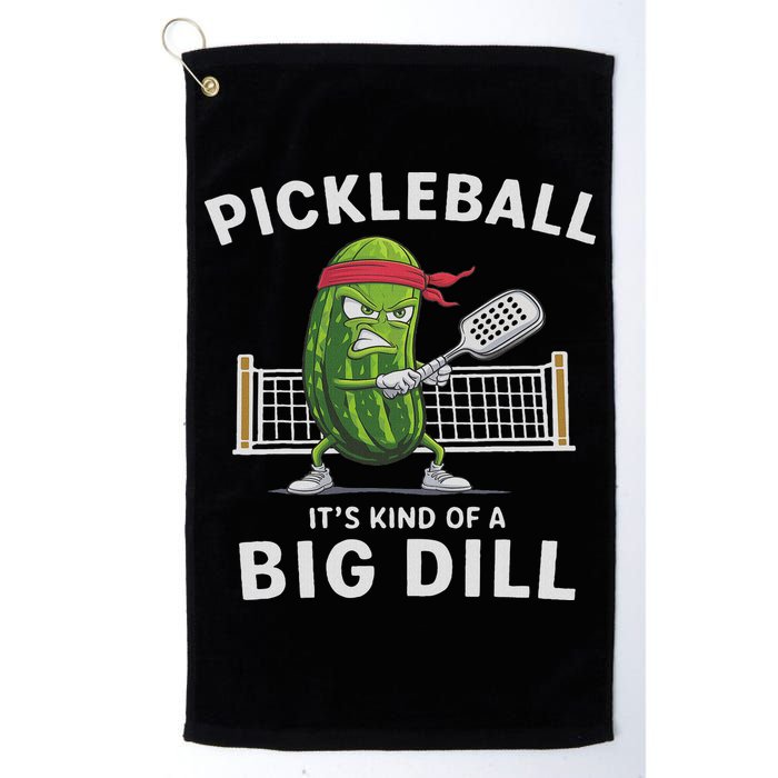 It's Kind Of A Big Dill Funny Gifts Pickleball Player Lover Golf Towel
