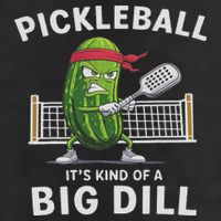 It's Kind Of A Big Dill Funny Gifts Pickleball Player Lover Golf Towel