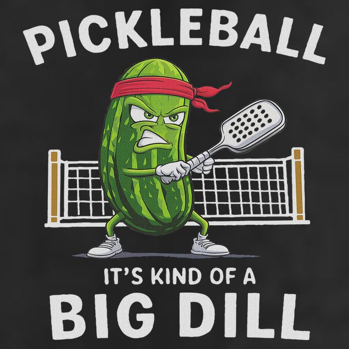 It's Kind Of A Big Dill Funny Gifts Pickleball Player Lover Golf Towel