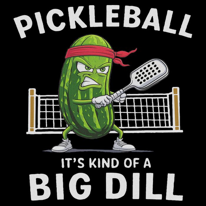 It's Kind Of A Big Dill Funny Gifts Pickleball Player Lover Visor