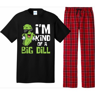 I'm Kind Of A Big Dill - Pickle Cucumber Vegetable Vegan Pajama Set