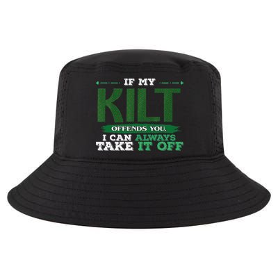 If Kilt Offends I Always Take Saint Patrick's Day Autocollan Cool Comfort Performance Bucket Hat