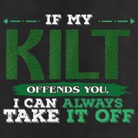 If Kilt Offends I Always Take Saint Patrick's Day Autocollan Cool Comfort Performance Bucket Hat