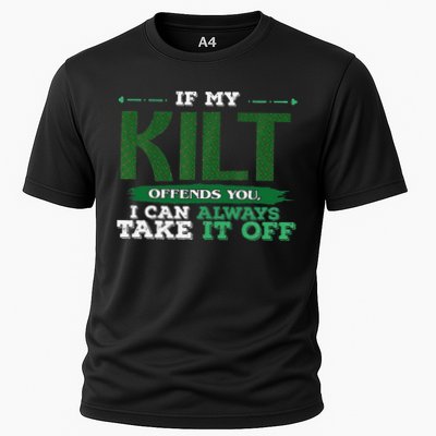 If Kilt Offends I Always Take Saint Patrick's Day Autocollan Performance Shirt