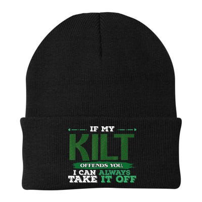 If Kilt Offends I Always Take Saint Patrick's Day Autocollan Beanie