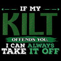 If Kilt Offends I Always Take Saint Patrick's Day Autocollan Cooling Performance Long Sleeve Crew