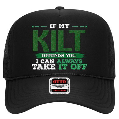 If Kilt Offends I Always Take Saint Patrick's Day Autocollan Trucker Hat