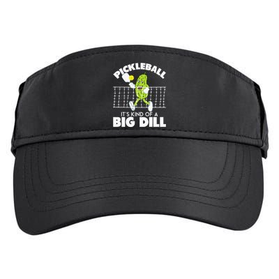 ItS Kind Of A Big Dill Funny Pickleball Paddleball Adult Drive Performance Visor