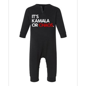 ItS Kamala Or Chaos New Infant Fleece One Piece