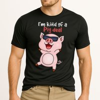 I’m kind of Pig Deal Funny Pig Cooling Performance Crew T-Shirt
