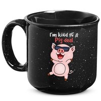 I’m kind of Pig Deal Funny Pig 15oz Campfire Ceramic Mug