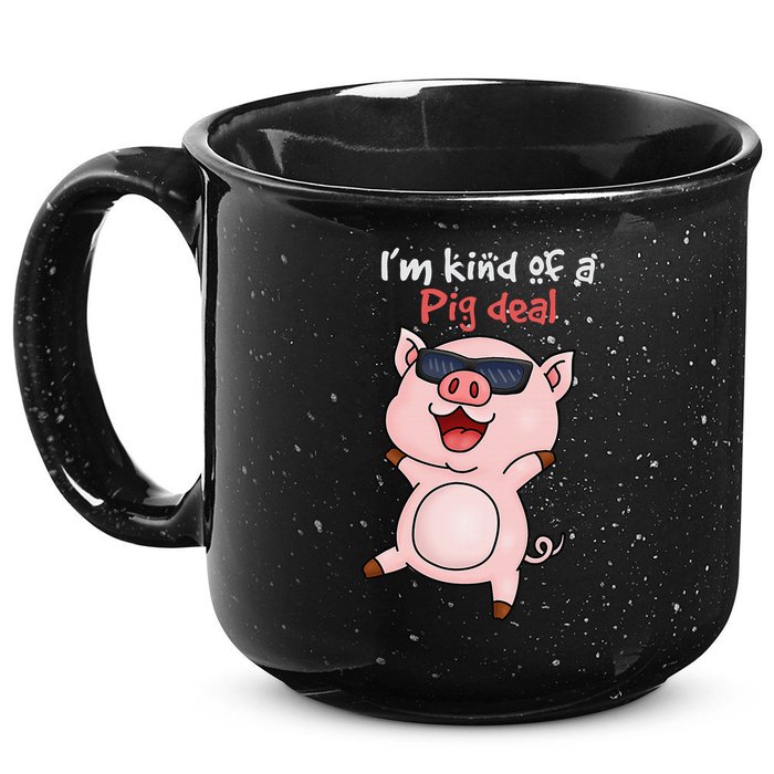 I’m kind of Pig Deal Funny Pig 15oz Campfire Ceramic Mug