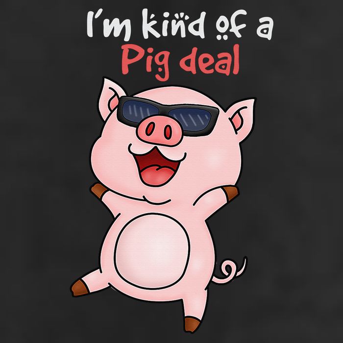 I’m kind of Pig Deal Funny Pig 25L Jumbo Tote