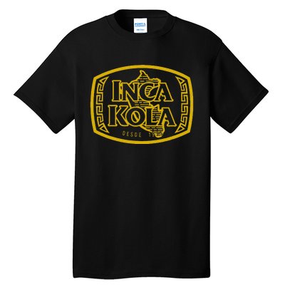 Inca Kola Peru Golden Kola Bubblegum Cream Soda Gold Tall T-Shirt