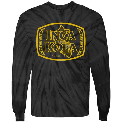 Inca Kola Peru Golden Kola Bubblegum Cream Soda Gold Tie-Dye Long Sleeve Shirt