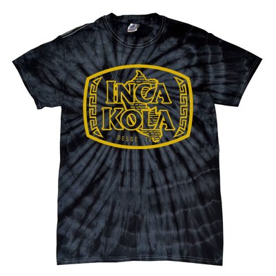 Inca Kola Peru Golden Kola Bubblegum Cream Soda Gold Tie-Dye T-Shirt