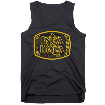 Inca Kola Peru Golden Kola Bubblegum Cream Soda Gold Tank Top