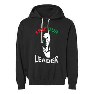 Imran Khan PTI Shirts Imran Khan Absolutely Not Garment-Dyed Fleece Hoodie