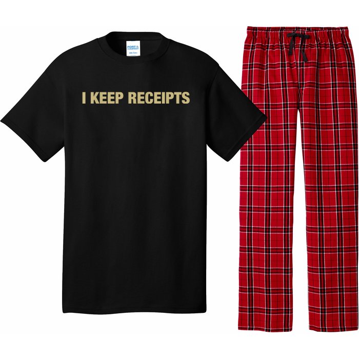 I Keep Receipts Pajama Set