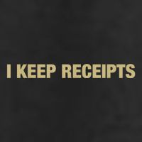 I Keep Receipts Golf Towel