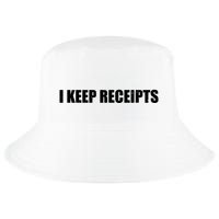 I Keep Receipts Cool Comfort Performance Bucket Hat