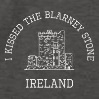 I Kissed The Blarney Stone Ireland Blarney Castle Co Cork Vector Backpack