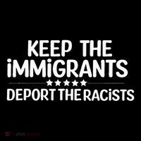 Immigrants Keep The Immigrants Deport the Racists Impact Tech Backpack