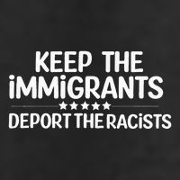 Immigrants Keep The Immigrants Deport the Racists 15oz Campfire Ceramic Mug