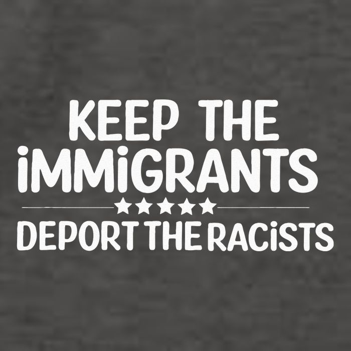 Immigrants Keep The Immigrants Deport the Racists Vector Backpack