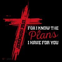 I Know The Plans I Have For You God Christian Drawstring Bag