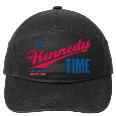 Its Kennedy Time RFK For President 2024 7-Panel Snapback Hat