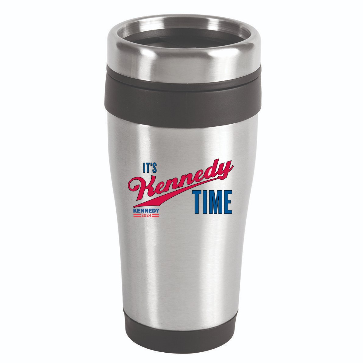 Its Kennedy Time RFK For President 2024 16oz Travel Tumbler