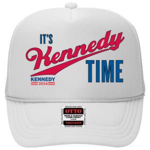 Its Kennedy Time RFK For President 2024 High Crown Mesh Back Trucker Hat