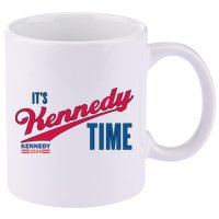 Its Kennedy Time RFK For President 2024 11oz C Handle Ceramic Mug
