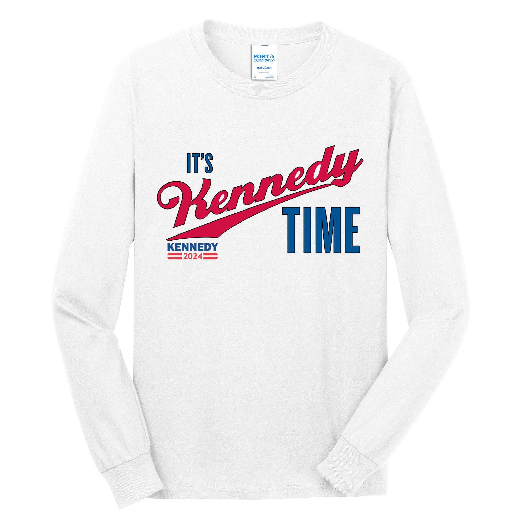 Its Kennedy Time RFK For President 2024 Tall Long Sleeve T-Shirt