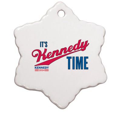 Its Kennedy Time RFK For President 2024 Ceramic Star Ornament