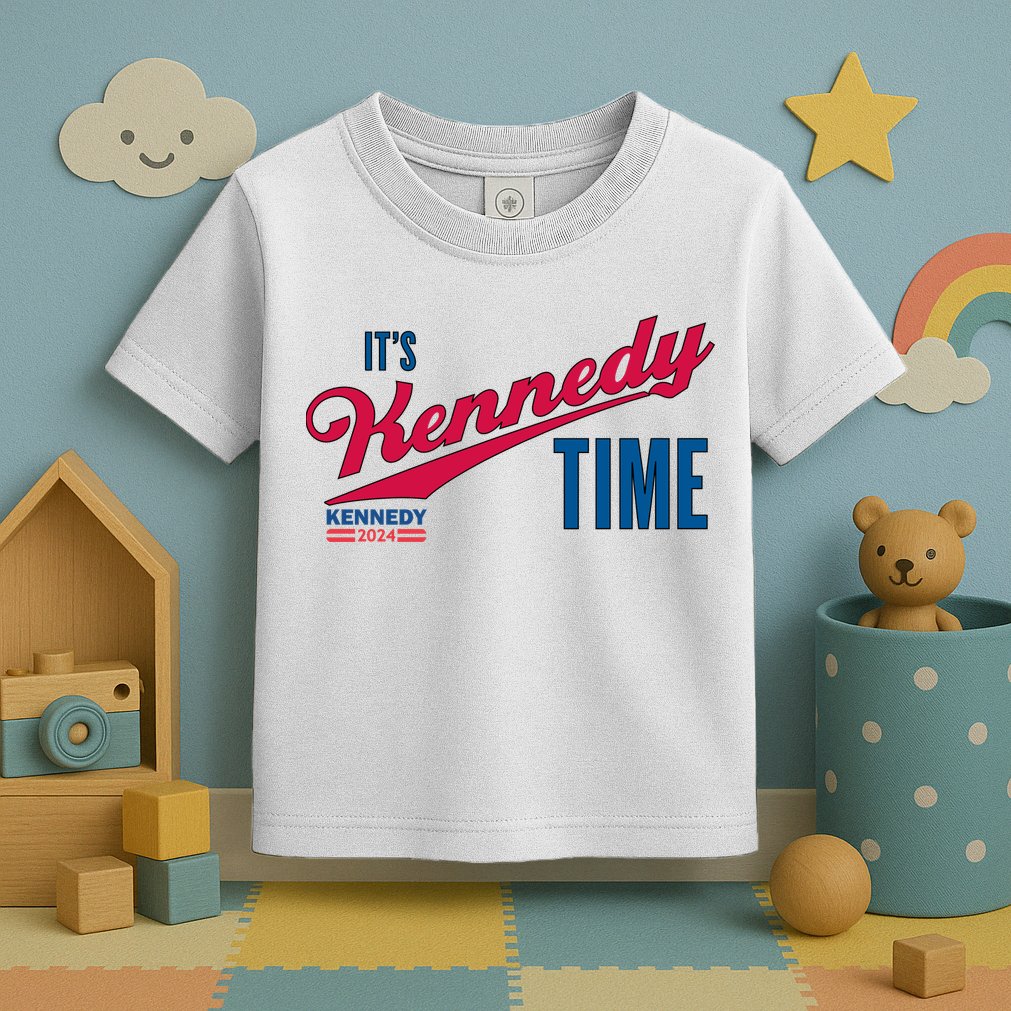 Its Kennedy Time RFK For President 2024 Toddler T-Shirt