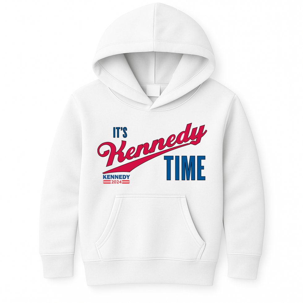 Its Kennedy Time RFK For President 2024 Kids Hoodie