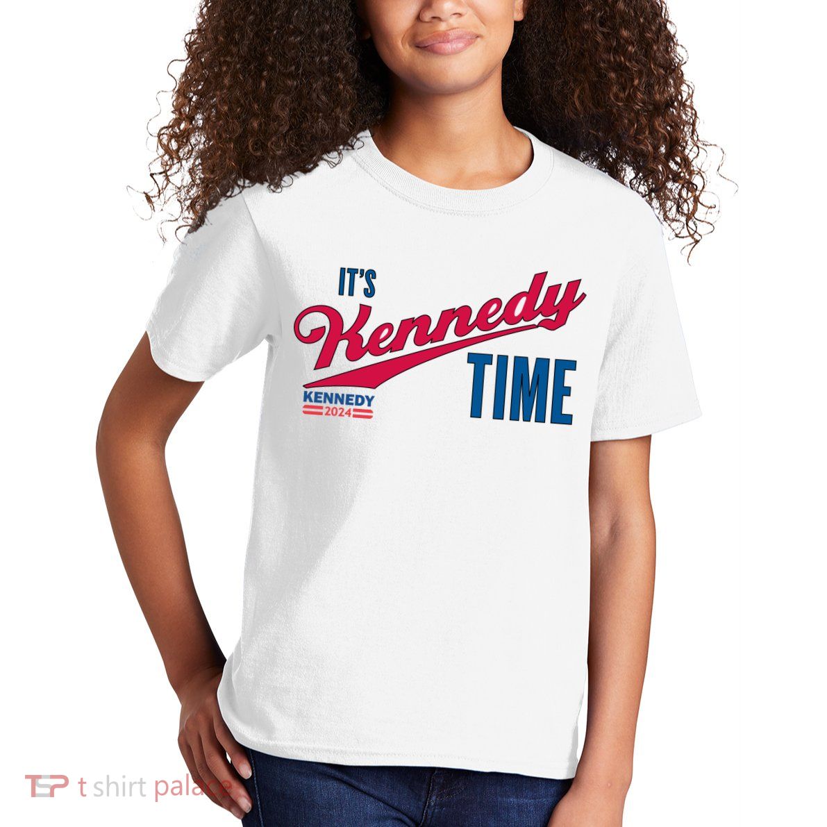 Its Kennedy Time RFK For President 2024 Kids T-Shirt