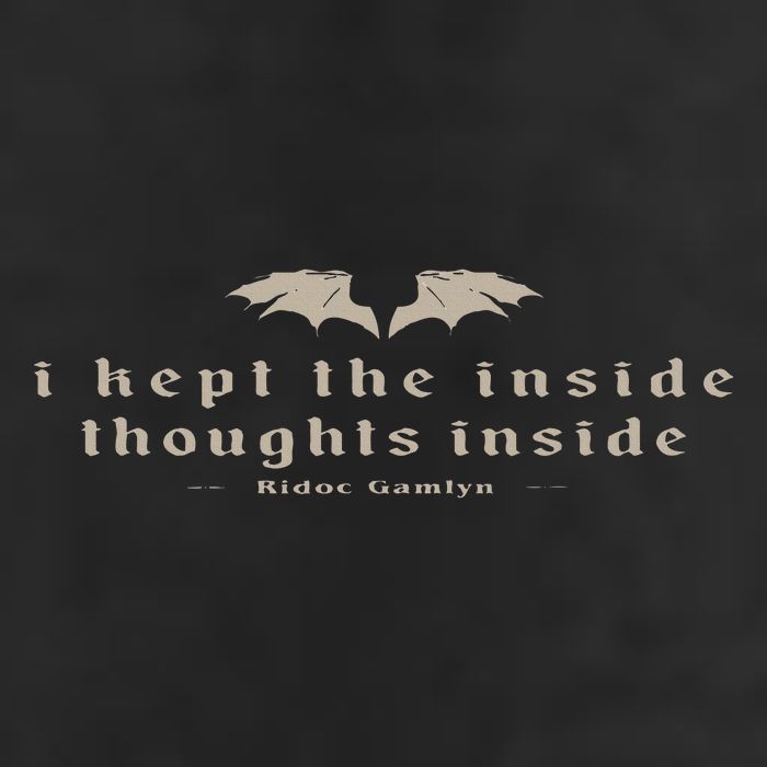 I Kept The Inside Thoughts Inside Bookish Cool Comfort Performance Bucket Hat