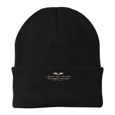 I Kept The Inside Thoughts Inside Bookish Beanie