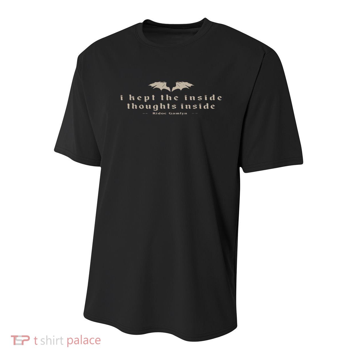I Kept The Inside Thoughts Inside Bookish Youth Performance Sprint T-Shirt