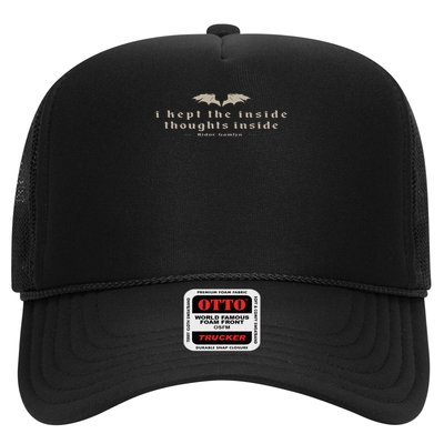 I Kept The Inside Thoughts Inside Bookish Trucker Hat