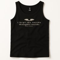 I Kept The Inside Thoughts Inside Bookish Tank Top