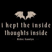 I Kept The Inside Thoughts Inside Sustainable Bucket Hat