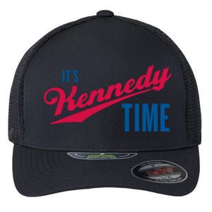 Its Kennedy Time RFK Jr. Flexfit Unipanel Trucker Cap