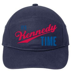 Its Kennedy Time RFK Jr. 7-Panel Snapback Hat