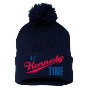 Its Kennedy Time RFK Jr. Pom Pom 12in Knit Beanie